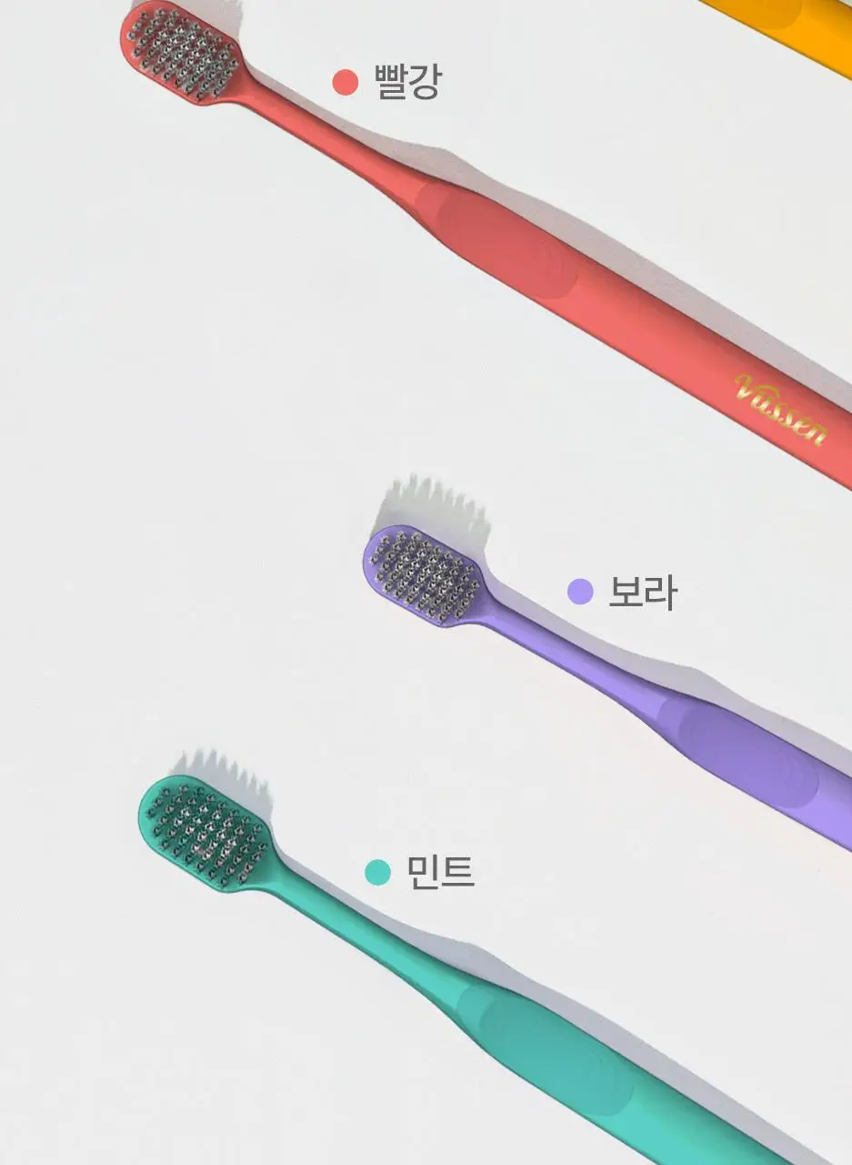 [넓고 강한 세정] 뷰센 더블와이드 칫솔 (4종 택1) 상세페이지 3